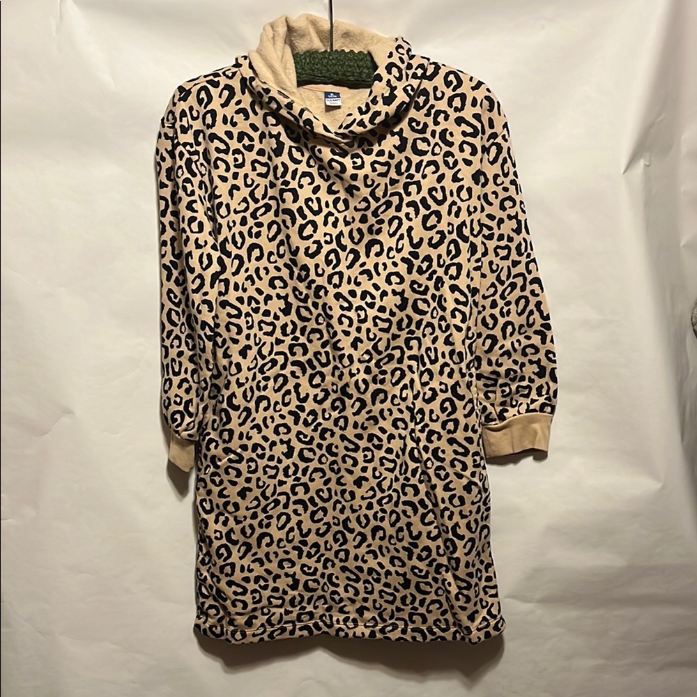Cuddl Duds Leopard Print Long Sleeve Top
